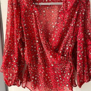 New Zara top/ blouse, peplum. New with tag! Size M